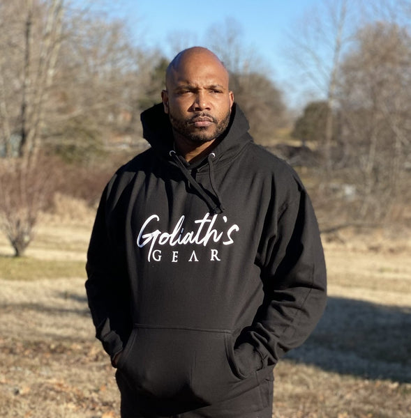 Goliath's Gear Signature Font Hoodie