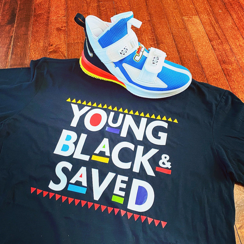 Young, Black, & Saved T-shirt