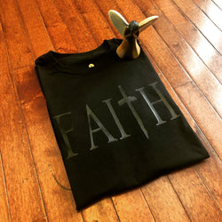 Faith T-shirt (Blacked Out)
