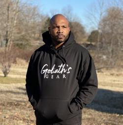 Goliath's Gear Signature Font Hoodie