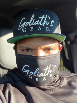 Goliath’s Gear Signature Font Face Masks